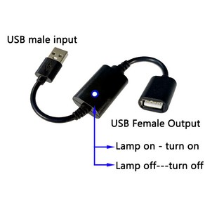 USB 무선 RF 리모컨 스위치 드라이버 전원 켜기 끄기 LED 라이트 스트립 독서 램프 선풍기 DC 5V, 1개