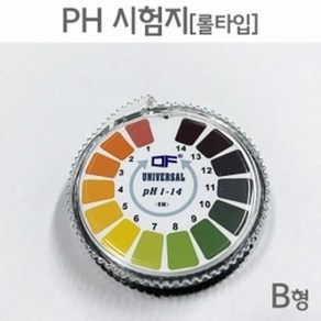 PH시험지 롤타입 B형 리트머스지 미용교육용 초등교구