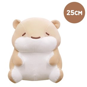 아라찌 봉제인형, 25cm, 브라운, 1개