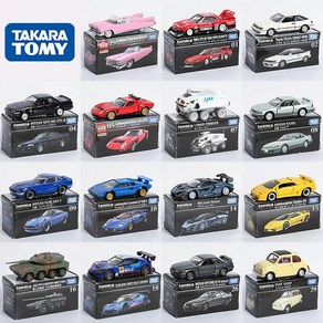 자동차다이캐스트 자동차모형 TP01TP40 Takaa Tomy Tomica 프리미엄 탱크 비행기 차량 혼다 닛산 GTR 도요타 스바루 모델 키트, 21)10PVC, 1개