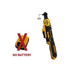 DEWALT DCF512 최대 1/2 무선 브러시리스 래칫 렌치 원자 공학 가변 속도 제어 LED linght 20V, 02 only tool 10MM, 1개