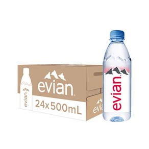 (코스트코 상품) 에비앙 천연광천수 500ml x 24 팩