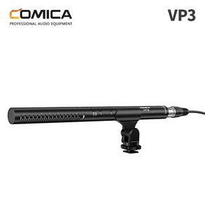 COMICA 코미카 CVM-VP3 카디오이드 지향성 샷건마이크, 1개