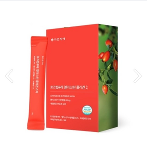 정품 자연지애 로즈힙 퓨레 엘라스틴 콜라겐 스틱 20g 14포 재고 00개, 280g, 1개