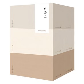 모닝글로리 비움 프리미엄 천연펄프 미용티슈 2겹, 230매, 6개