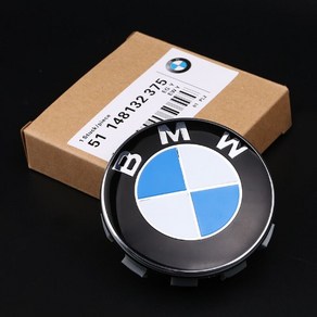 bmw휠캡 휠커버 BMW 휠 캡 로고 커버 1 시리즈 3 5 7 X1X3X5X6Z4 타이어 센터 커버에 적용 가능, 68mm 올드 휠캡 [단일 가격], 1개