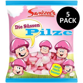 스위즐 달콤한 버섯 젤리 Swizzels Die Sussen Pilze, 100g, 5개