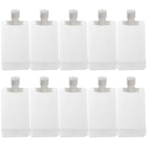 27리빙 여행용 깔끔한 소분 파우치, 100ml, 10개