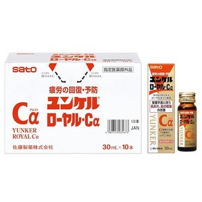 융커로얄 Cα 30mL×10개 지정 의약부외품 피로 회복 예방 신체 저항력 유지 개선, 10개, 30ml