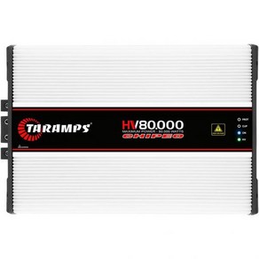 Taamps 타램프 HV 80000 CHIPEO 0.5 Ohm 1채널 80000와트 RMS 자동차 사운드 앰프, 1개