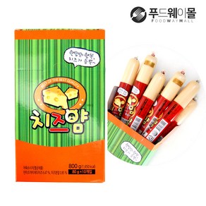 동원 치즈얌 800g (80gx10개) 소시지, 80g, 10개