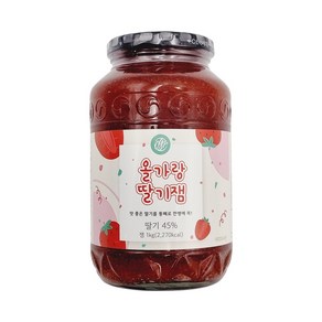 초록원 올가랑 딸기잼, 1개, 1kg