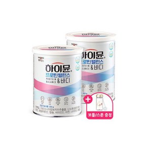 하이뮨 프로틴 밸런스 앤 바디 (304g) 2캔 /보틀1, 하이뮨 프로틴 밸런스 앤 바디 2캔 +보틀, 304g, 2개