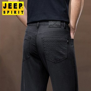 JEEP SPIRIT 지프 스피릿 바지 남자 여름 새로운 패션 스트레이트 캐주얼 팬츠 느슨한 비즈니스 여름바지 스트레치 올 매치 컬러 얇은 남성 바지 J7080