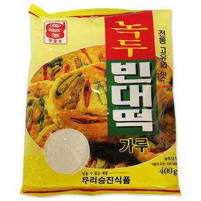 우리승진 맷돌표 녹두 빈대떡 가루 400g, 1개