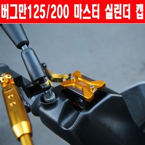 MSR 스즈키 버그만125/200 ALL 마스터실린더 캡 SEP, 레드, 1개