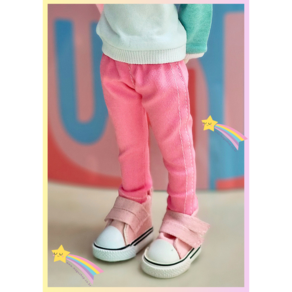 #USD 26cm 옷( 아임핑크 크롭트레이닝 )[마구샵]#구체관절인형#bjd#인형옷#유딩이#도리스돌#포켓돌, 1개