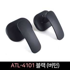 국산 ATL-4101 (블랙) 버턴 실린더 방문손잡이, 1세트