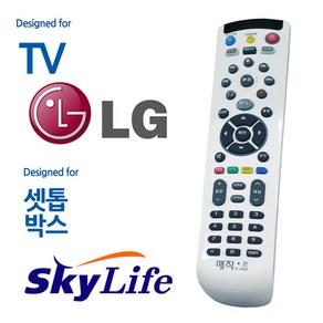 매직온450백색 LGTV 스카이라이프 셋톱통합 리모컨, 상세페이지 참조, 1개