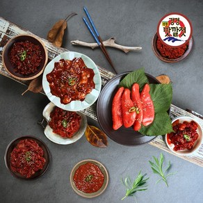 강경맛깔젓 양념 젓갈 모음 14종 옵션선택 / 산지직송, 진비빔낙지젓, 1개, 250g