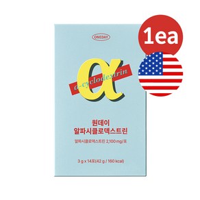 데이즈온 원데이 알파시클로덱스트린 알파CD 1박스 2주분, 42g, 1개