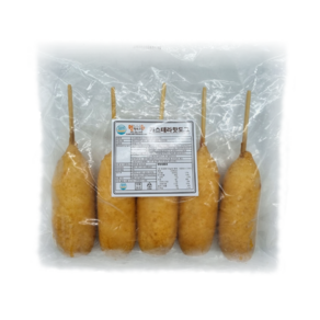 카스테라 핫도그/옛날 핫도그/휴게소 핫도그/급식용 핫도그 650g(130gx5개), 650g, 1개