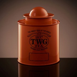 TWG 틴 케이스 Satun Tea Tin in Oange (100g), 1개, 100g, 1개입