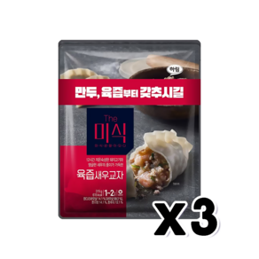 더미식 육즙새우교자 간편조리 즉석만두 315g x 3개