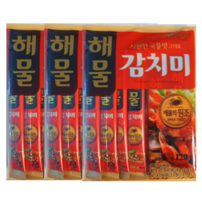 청정원 해물감치미 120g 3봉 (스틱형10g), 3개