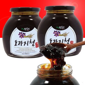 [파피샵]약초인 국내산 도라지청 프리미엄 650g 무색소 무설탕