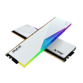 [공식수입사] ADATA XPG DDR5-6000 CL30 LANCER RGB 화이트 패키지 (32GB(16Gx2)), 2개