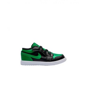 [정품아닐시3배보상] TD 조던 1 로우 Alt 블랙 럭키 그린 TD Jodan 1 Low Alt Black Lucky Geen
