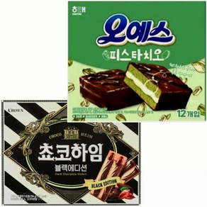 해태 오예스 피스타치오 +쵸코하임 블랙에디션, 1개