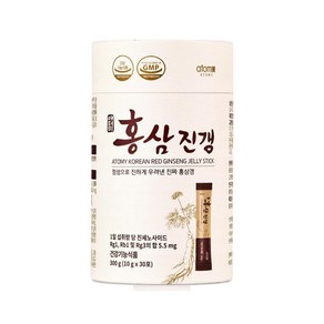 애터미 홍삼진갱 10g x 30포 1세트 양갱제형 무설탕 올리고당 진세노사이드 홍삼 522902, 300g, 1개