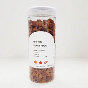 영양가득 가득 간식 1kg 강아지 트릿 반려동물 단호박 스틱 져키, 본상품선택, 1개