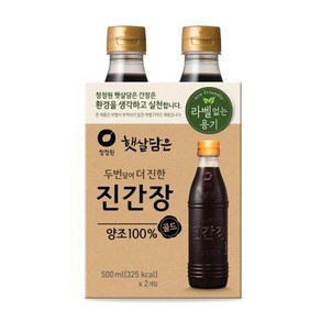 두번달여 더진한 진간장 골드, 500ml, 1개