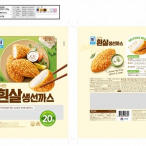 생선까스 사조대림 냉동 1.2Kg(60gx20EA), 1개, 1.2kg