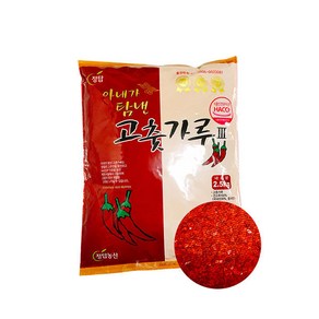 정탑 아내가탐낸고춧가루2.5kg /김치용/ 3:7혼합 /굵은분, 1개, 2.5kg