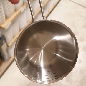 무인양품 스테인리스 계량컵, 1개, 스테인레스, 180ml