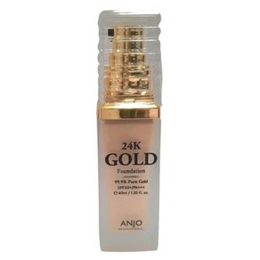 [Anjo 24k gold foundation] 앙쥬 프로페셔날 24k 골드 파운데이션 21호 SPF50+/PA+++/ 당일발송 + 사은품, 1개