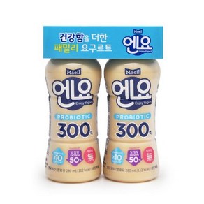 매일유업 엔요300 (280ml x 24입), 24개, 280ml