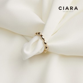 CIARA 16K Abuzzo 오벌라운드 반지(GoldPlated)