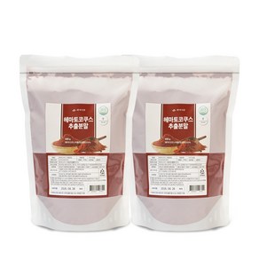 백세식품 헤마토코쿠스 추출분말 500g HACCP 인증제품, 2개