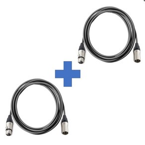 GNS 마이크케이블 GXL-1.5M 양캐논(XLR) 2개
