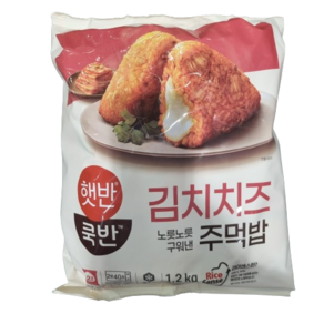 [코스트코] 햇반쿡반 김치치즈 주먹밥 1.2KG /아이스박스포장, 1개