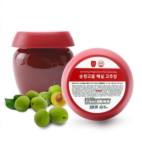 순창 청매실 고추장 500g (2개) 전통 해썹 순창고을 매실고추장, 2개