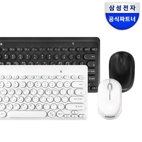 삼성전자 SRP-9610 무선 미니 키보드마우스세트, 화이트, SRP-9610W, 텐키리스