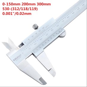 일본 Mitutoyo 디지털 켈리퍼 버니어 캘리퍼스 스테인리스 스틸 측정 도구 150mm 530-312 0-150mm 1개