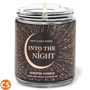 배쓰앤바디웍스 싱글윅캔들 7oz 인투더나이트 캔들 향초 Bath&Body works INTO THE NIGHT SINGLE WICK CANDLE