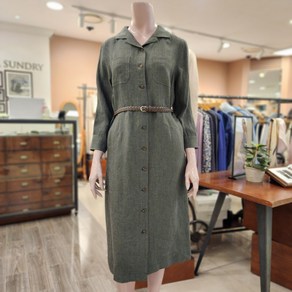 BCBG O 리코타OP 원피스 _ B4B3O609 43 [D/GREEN]